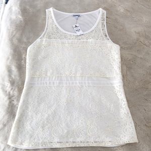 Express size M Lace Tank